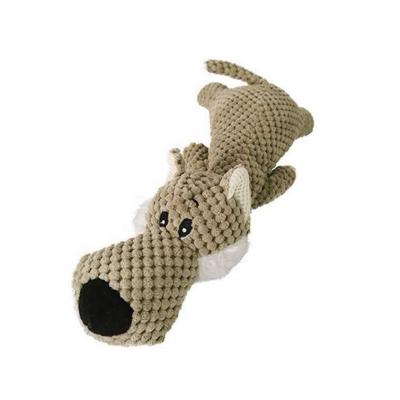 China Easy Clean Lightweight Durable Pet Made Sustainable Plush Plant Toys Supplies For Dog for sale