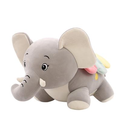 China Handmade Low Price Customized Sizes Baby Elephant Handmade Plush Stuffed Toy for sale