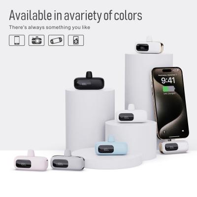 China Rapid Charging Tail Plug Power Bank Lichtgewicht Multi Color ABS Charger Te koop