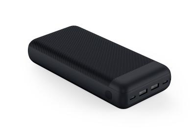 Cina Black White PD Power Bank Fast Charge 22,5W ABS Power Bank PC Conchiglia opaca in vendita