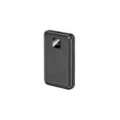 Chine Black Slim PD Power Bank 10000mAh 20W 22,5W Banque d'alimentation électrique compacte à vendre