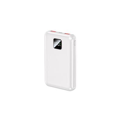 China Witte PD Powerbank Draagbare oplader High Capacity Powerbank 10000mah Te koop