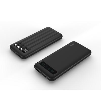 Cina Potenza PD22.5W Cable Power Bank universale LED Indicatore luci di ricarica esterna in vendita