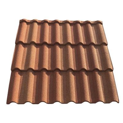 China Modern Hot Sale Factory Wholesale Warranty Roofing Tile 50 Milan Economic Stone Coated Zinc Roofing Tiles And Accessories for sale