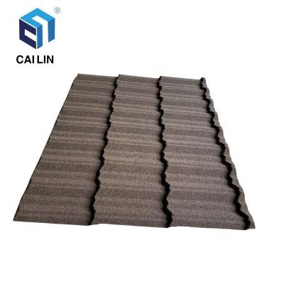 China 50 Years Factory Warranty Traditional Wholesale Colored Stone Metal Roof Tile Material Coated Building Construction And Supporting Tiles for sale