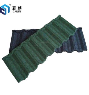 China Good Quality Factory Price Modern Stone Coated Metal Roofing Tile Manufacturer Africa for sale