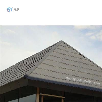 China Hotel Warranty 50 Years Color Coaed Stone Roofing Alu-Zin Original Alloy Metal Tianjin China for sale