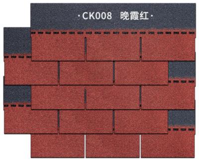 China 1000x145mm Chinese Various Stone Asphalt Roof Shingle Fast Installation Price Fiberglass Coated Asphalt Shingle for sale