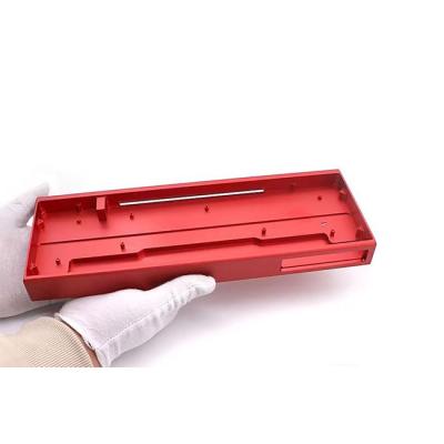 China Eco-friendly Customized Oem Cnc Machining Gaming Aluminum Mechanical Keyboard Cnc Case Mechanical Keyboard Case for sale