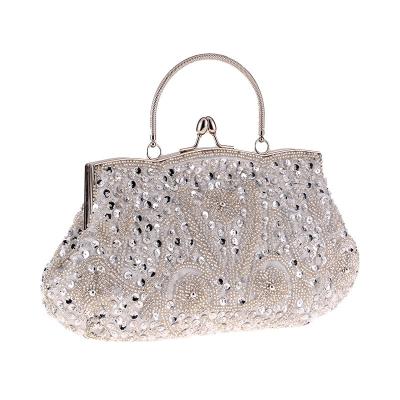 China New Launched Crystal Polyester Products Clutch Evening Clutch Bag For Women Dinner Premium Bag for sale