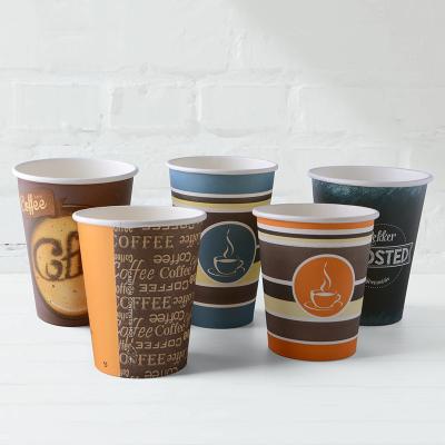 China High Quality Paper Cup Takeaway Coffee Cups Disposable Eco-Friendly Paper for Restaurant Packaging for sale