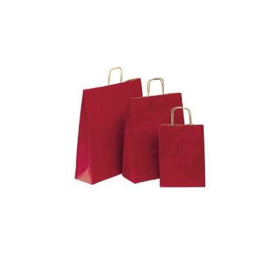 China OEM/ODM Recycled Materials Printed Biodegradable Boutique Kraft Paper Bags Carrier With Logo Making Paper Gift Bag For Festival Package for sale