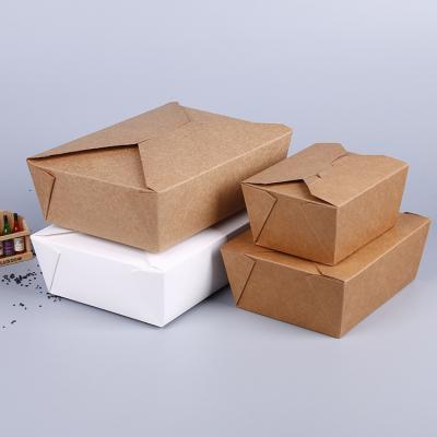 China Custom High Quality Disposable Disposable Food Paper Packaging, Food Grade Packaging Paper Box Wholesale for sale