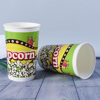 China Wholesale Customized Disposable Large Disposable Popcorn Recyclable Cup for sale