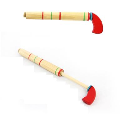 China Toy Traditional Classic Wooden Pop Electronic Gun Toys For Kids for sale