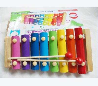 China EN71 Educational Wooden Xylophone Musical Instrument Set For Children for sale