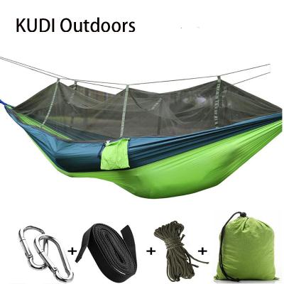 China Foldable Portable Parachute 210T/70D Nylon Camping and Garden Hammock Tent for sale