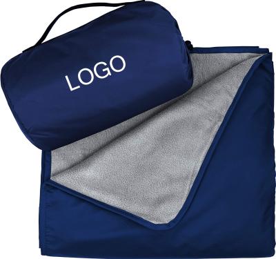 China New Design Vacation Picnic Fleece Outdoor Plush Waterproof Windproof Picnic Blanket OEM ODM Picnic Blanket Polyester With Lightweight Cotton Blanket for sale