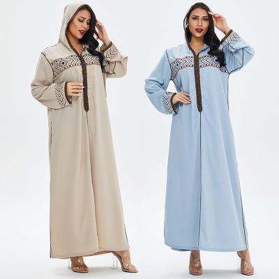 China Abaya Kaftan Kaftan Online Arabic Kimono Robe Middle East Robe Homewear Muslim Pajamas For Muslim Women for sale