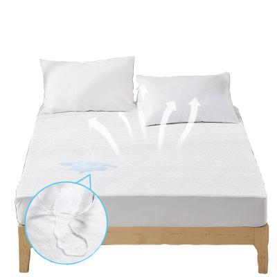 China Single Bedspread Double Spreads Waterproof Mattress Protector Anti Mite Anti Allergy Mattress Protector for sale