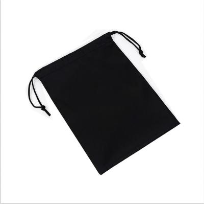 China Factory direct supply eco-friendly polyester drawstring bag storage jewelry packaging fabric bag can be customized logo for sale