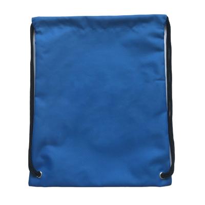 China Single Side Customized Eco-friendly Polyester Drawstring Pouch Sports Portable Room Fitness Equipment Storage Bag for sale