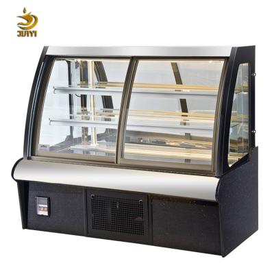 China Single-temperature supermarket or store used refrigerated display show case for sale