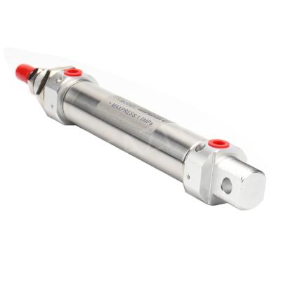 China Building Material Stores SAZN C85 Iso Standard Stainless Steel Pneumatic Double Acting Mini Air Cylinders for sale