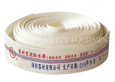 China PU Lined Single Jacket Fire Hose for sale