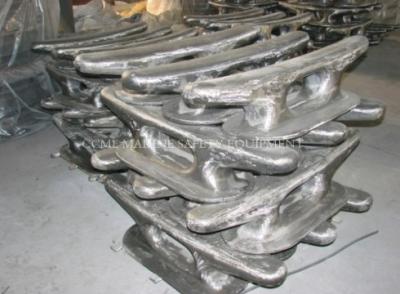 China Marine Deck Cast Steel Kevel Chock Ship Chock for sale