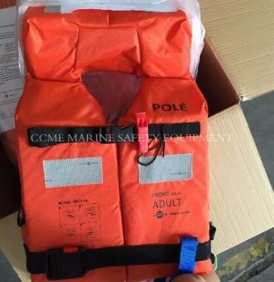 China Marine Solas life jacket Adult life jacket with life jacket light and whistle for sale