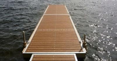 China Floating Pontoon With Galvanized Steel Gangway Floating Pontoon for sale