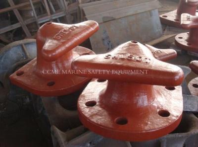 China Marine Mooring Tee Head Type Bollards With Anchor Bolt for sale