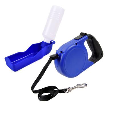 China Star Travel Viable Automatic Dog Leash Outdoor Pet Bottle Set Automatic Retractable Dog Leash for sale