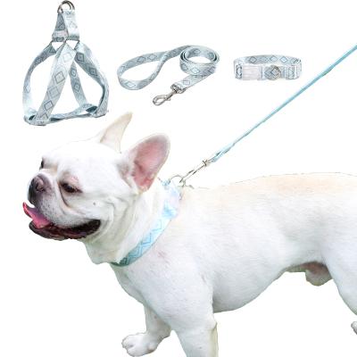 China Viable Recycled Material Environmental Pet Reduce Harness Collar Reuse Dog Walking Leash for sale