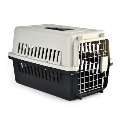 China Travel Approved Viable Outdoor Airline Cat Dog Pet Cage Carrier for sale