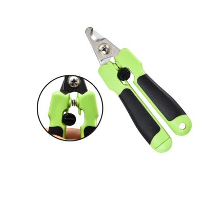 China Professional Pet Care Tool Lockable Stainless Cat Dog Nail Scissors Good Deal for sale