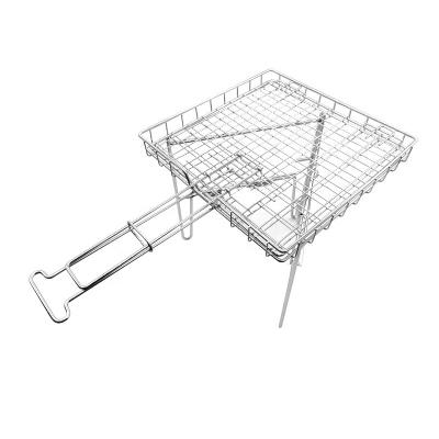 China Easily Cleaned High Quality Portable Outdoor BBQ Grill Basket for sale