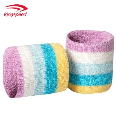 China Cheap Universal High Quality Kids Headband Kids Headband Custom 5 Intercolor Embroidery Sweat Wristband for sale