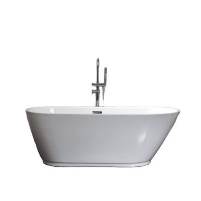 China Factory Wholesale Round Free Standing Tub Soaking Bathtub With Acrylic Material for sale