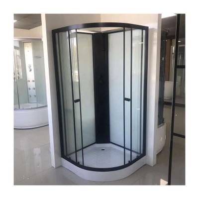 China 2021 Hot Selling Traditional Shower Enclosure Complete Shower Room With PVC Center Panel And Tray for sale