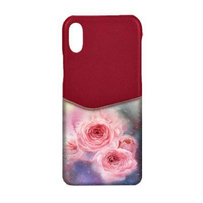 China Custom Leather Phone Case Waist Design Pattern Cover Device Cell Phone Case for sale