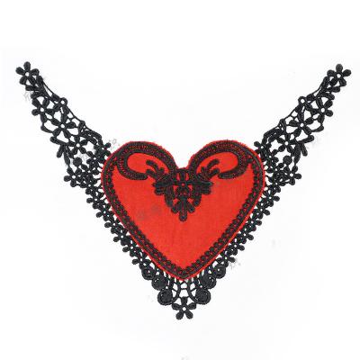 China Sustainable sexy 22cm lingerie decoration accessories with embroidered patches Garment Accessory for sale