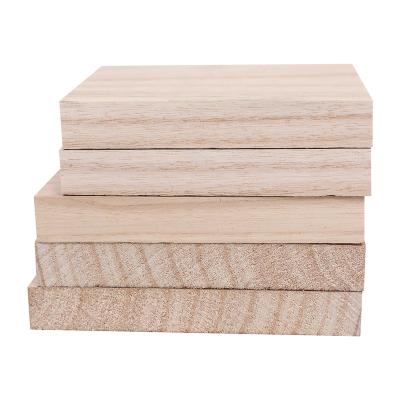 China Eco-Friendly.Stocked New Wood Door Panel Paulownia, Falcata or Pine Block Board/Blockboard for sale