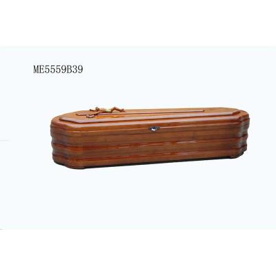 China Eco-Friendly.Stocked good quality poplar coffin for sale for sale