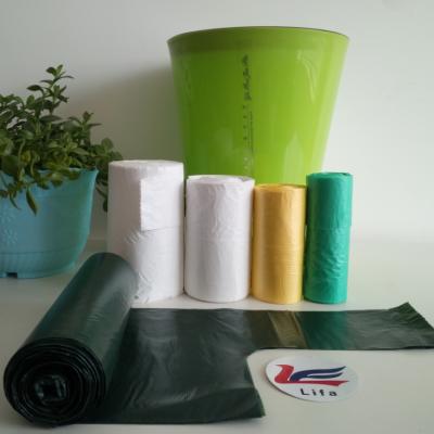 China Buying Biodegradable PLA Garbage Bags Garbage Bags Environmental Friendly Custom Logo for sale