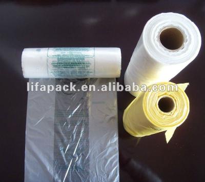 China Recyclable HDPE T-Shirt Bags On Roll for sale