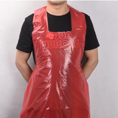 China Wholesale Buying Cheap Disposable Biodegradable Waterproof Plastic Apron for sale