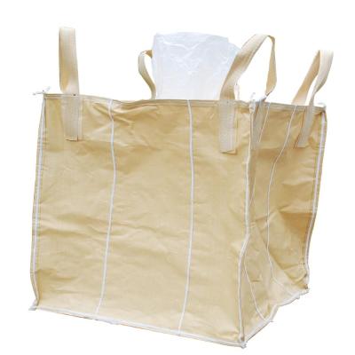 China Un Used Jumbo PP Bag With Spout Opening for sale