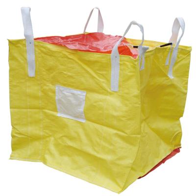 China Flexible UN PP Container Bags With Clamp for sale